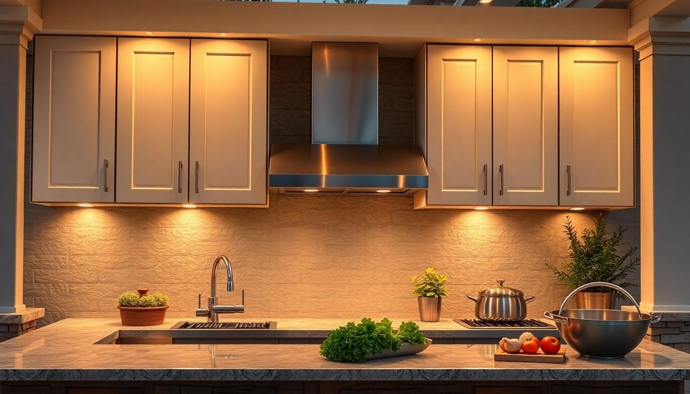 10 Stunning Outdoor Kitchen Lighting Ideas to Transform Your Backyard Space 6 10 Stunning Outdoor Kitchen Lighting Ideas to Transform Your Backyard Space 5