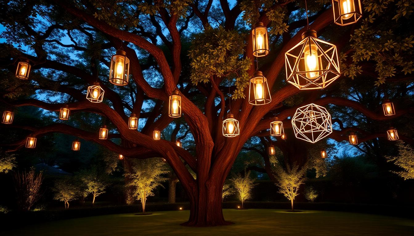 15 Stunning Outdoor Tree Lighting Ideas to Transform Your Backyard Sanctuary 4 15 Stunning Outdoor Tree Lighting Ideas to Transform Your Backyard Sanctuary 3