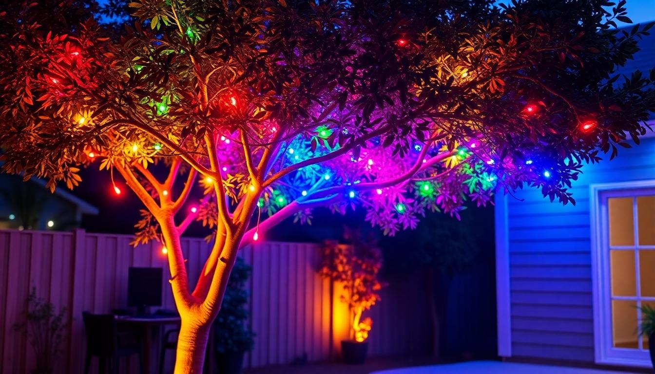 15 Stunning Outdoor Tree Lighting Ideas to Transform Your Backyard Sanctuary 12 15 Stunning Outdoor Tree Lighting Ideas to Transform Your Backyard Sanctuary 11