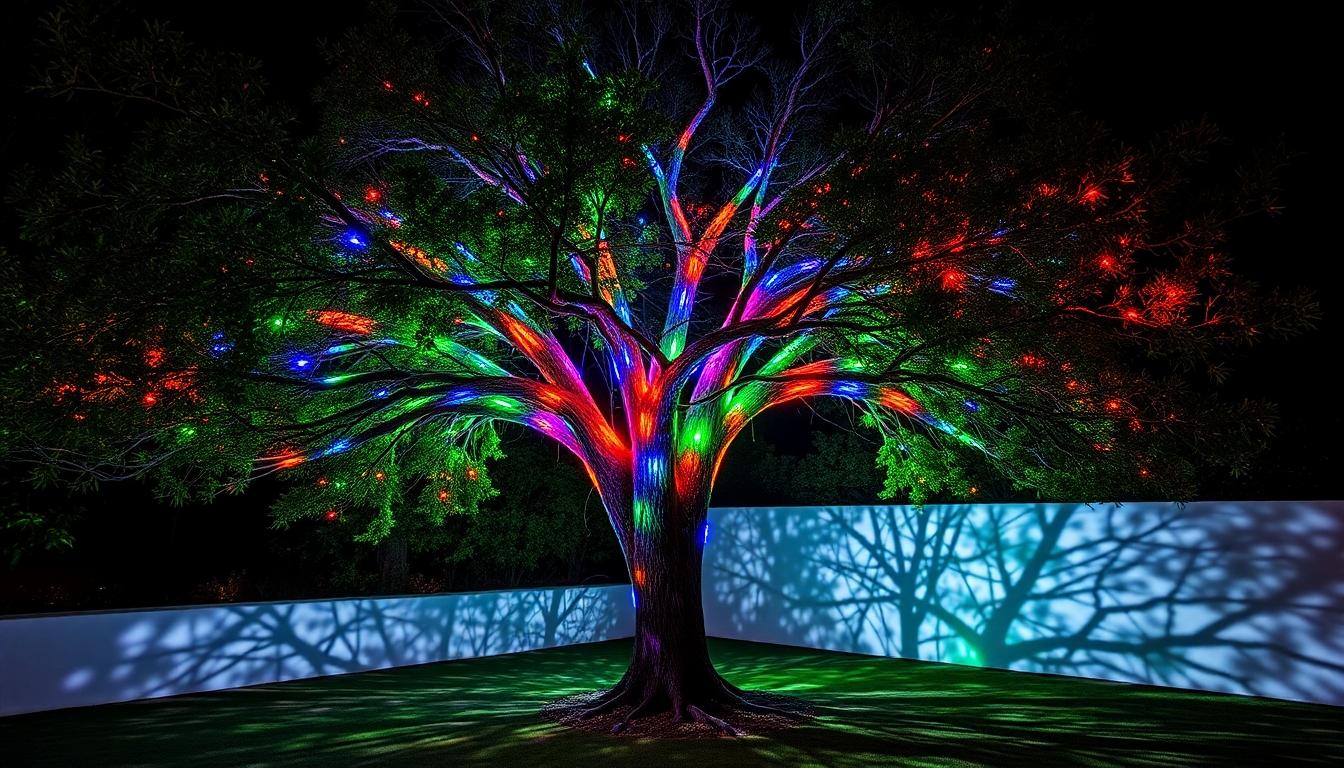 15 Stunning Outdoor Tree Lighting Ideas to Transform Your Backyard Sanctuary 16 15 Stunning Outdoor Tree Lighting Ideas to Transform Your Backyard Sanctuary 15