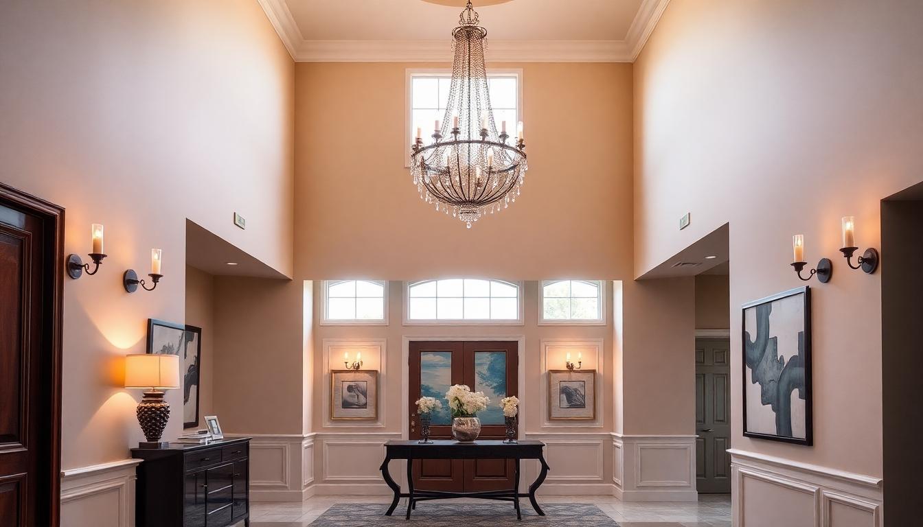 25 Stunning Foyer Lighting Ideas to Transform Your Entryway | 2023 Guide 14 25 Stunning Foyer Lighting Ideas to Transform Your Entryway | 2023 Guide 13