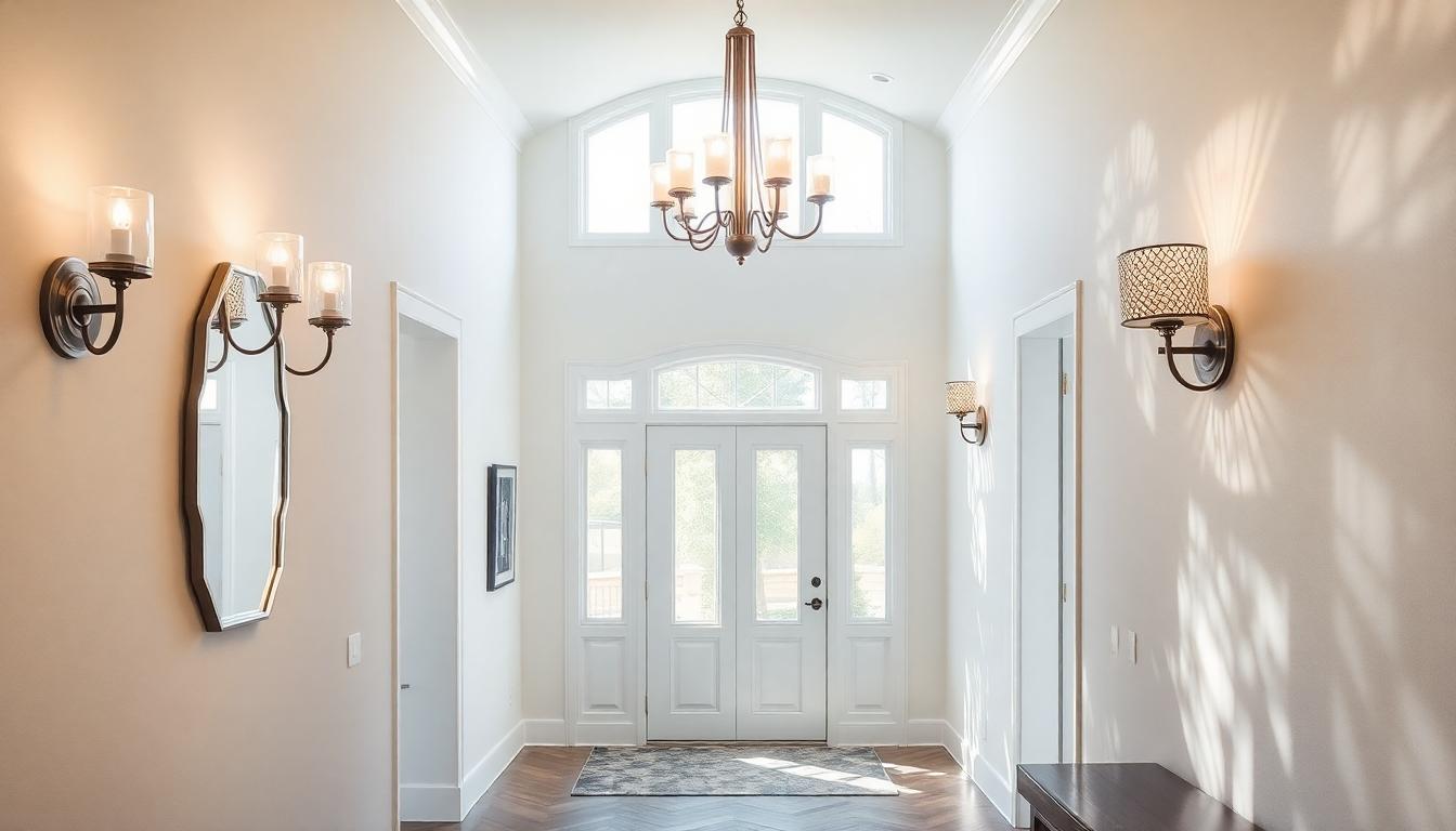 25 Stunning Foyer Lighting Ideas to Transform Your Entryway | 2023 Guide 8 25 Stunning Foyer Lighting Ideas to Transform Your Entryway | 2023 Guide 7