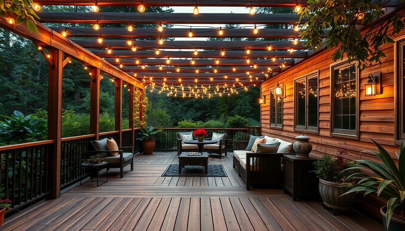 10 Magical Deck Lighting Ideas to Transform Your Outdoor Space Tonight 2 10 Magical Deck Lighting Ideas to Transform Your Outdoor Space Tonight 1