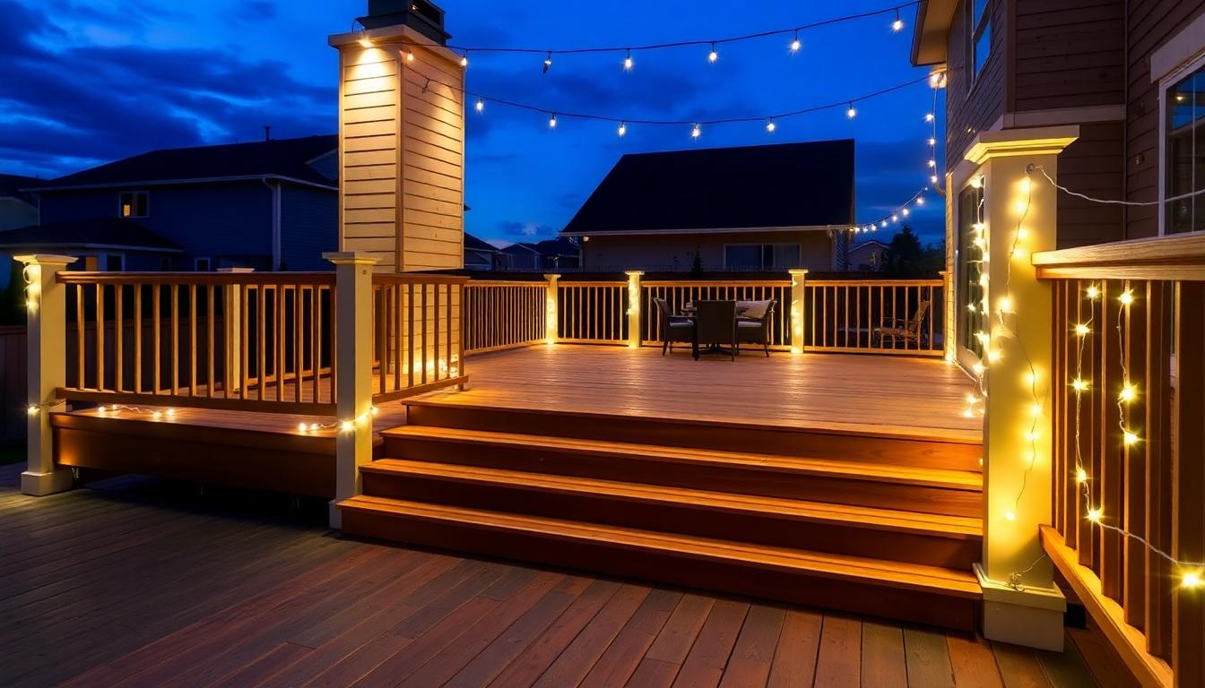 10 Magical Deck Lighting Ideas to Transform Your Outdoor Space Tonight 4 10 Magical Deck Lighting Ideas to Transform Your Outdoor Space Tonight 3