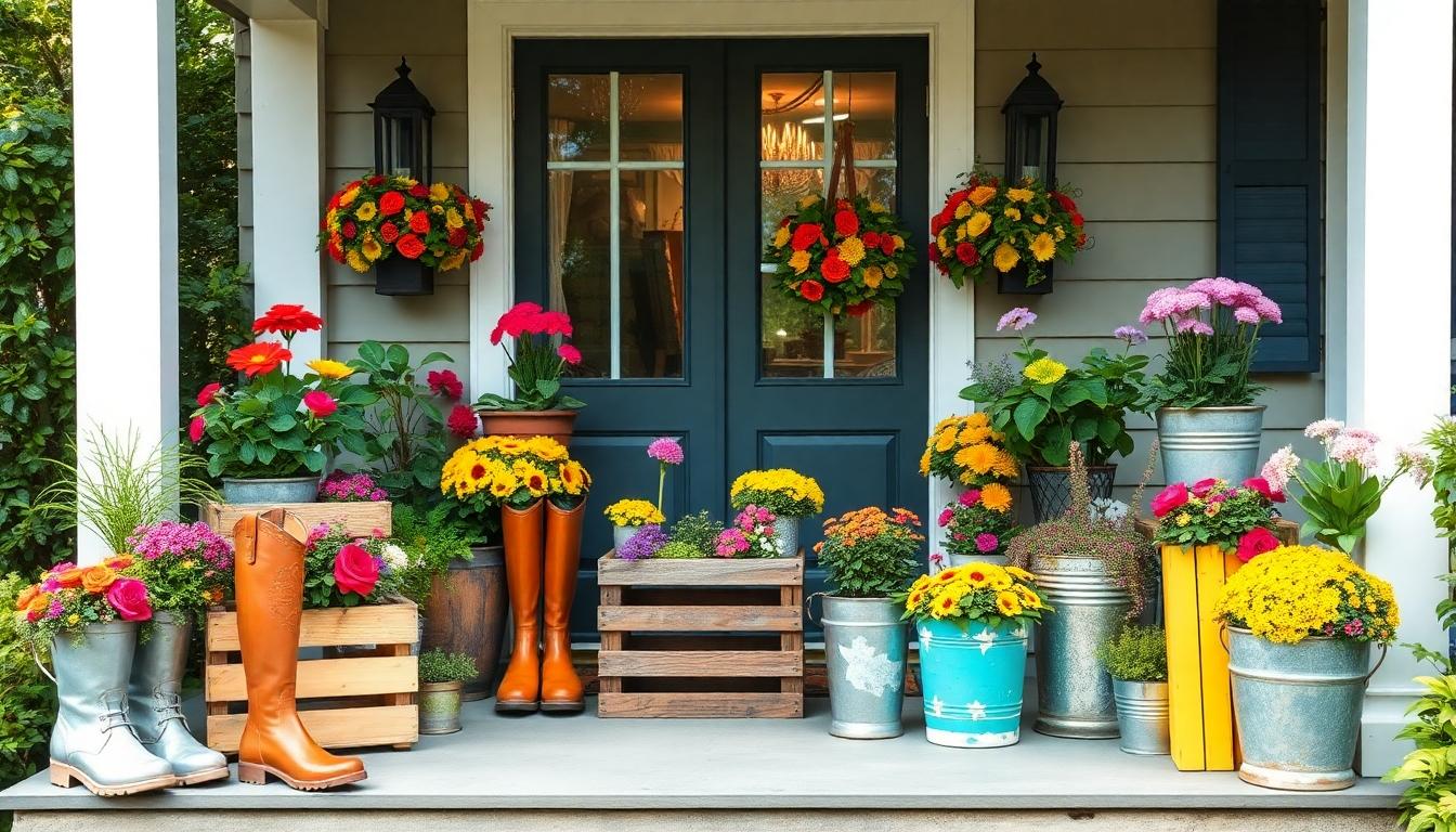 15 Stunning Porch Flower Ideas to Transform Your Entryway This Season 18 15 Stunning Porch Flower Ideas to Transform Your Entryway This Season 17