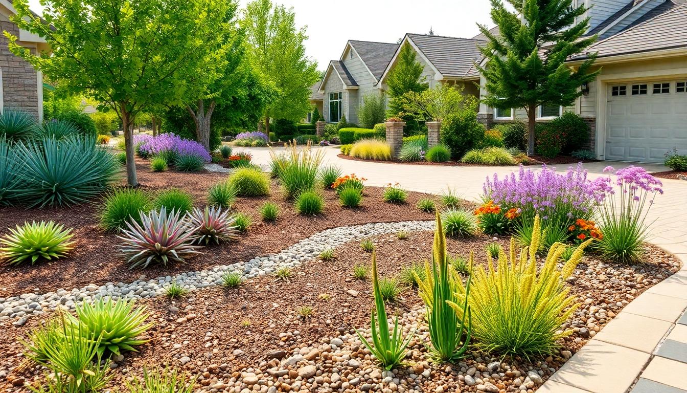 15 Stunning Driveway Landscaping Ideas to Transform Your Home's Entrance 16 15 Stunning Driveway Landscaping Ideas to Transform Your Home's Entrance 15