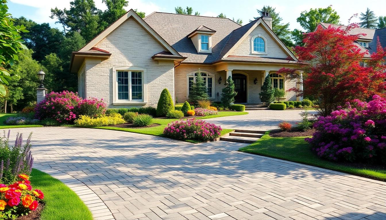 15 Stunning Driveway Landscaping Ideas to Transform Your Home's Entrance 6 15 Stunning Driveway Landscaping Ideas to Transform Your Home's Entrance 5