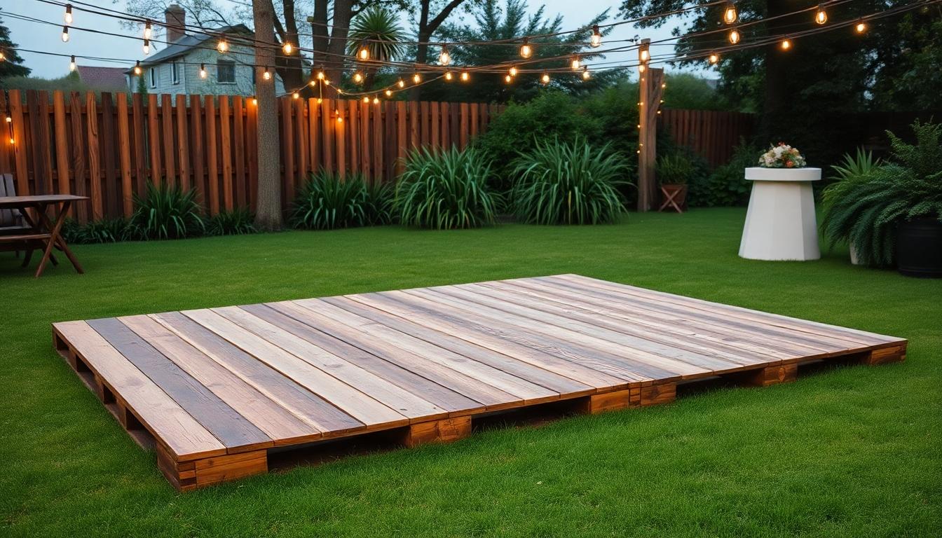 DIY Outdoor Wedding Dance Floor: 10 Beautiful Ideas You Can Build This Weekend 6 DIY Outdoor Wedding Dance Floor: 10 Beautiful Ideas You Can Build This Weekend 5