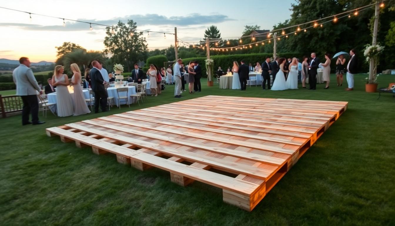 DIY Outdoor Wedding Dance Floor: 10 Beautiful Ideas You Can Build This Weekend 4 DIY Outdoor Wedding Dance Floor: 10 Beautiful Ideas You Can Build This Weekend 3