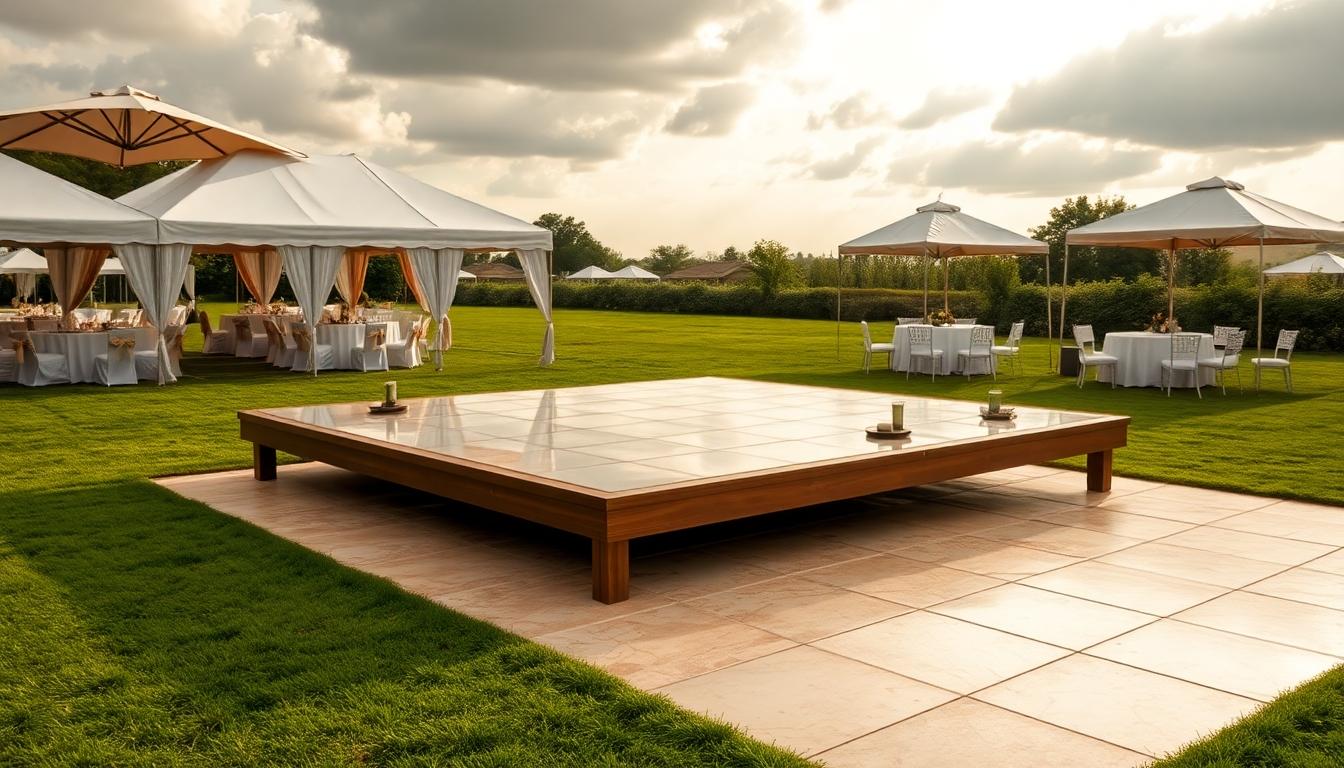 DIY Outdoor Wedding Dance Floor: 10 Beautiful Ideas You Can Build This Weekend 10 DIY Outdoor Wedding Dance Floor: 10 Beautiful Ideas You Can Build This Weekend 9