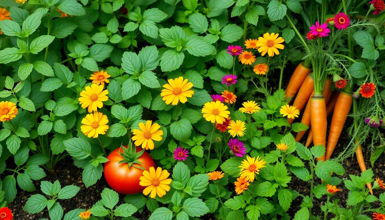 10 Best Companion Plants for a Thriving Garden: Natural Pairings That Boost Your Harvest 2 10 Best Companion Plants for a Thriving Garden: Natural Pairings That Boost Your Harvest 1