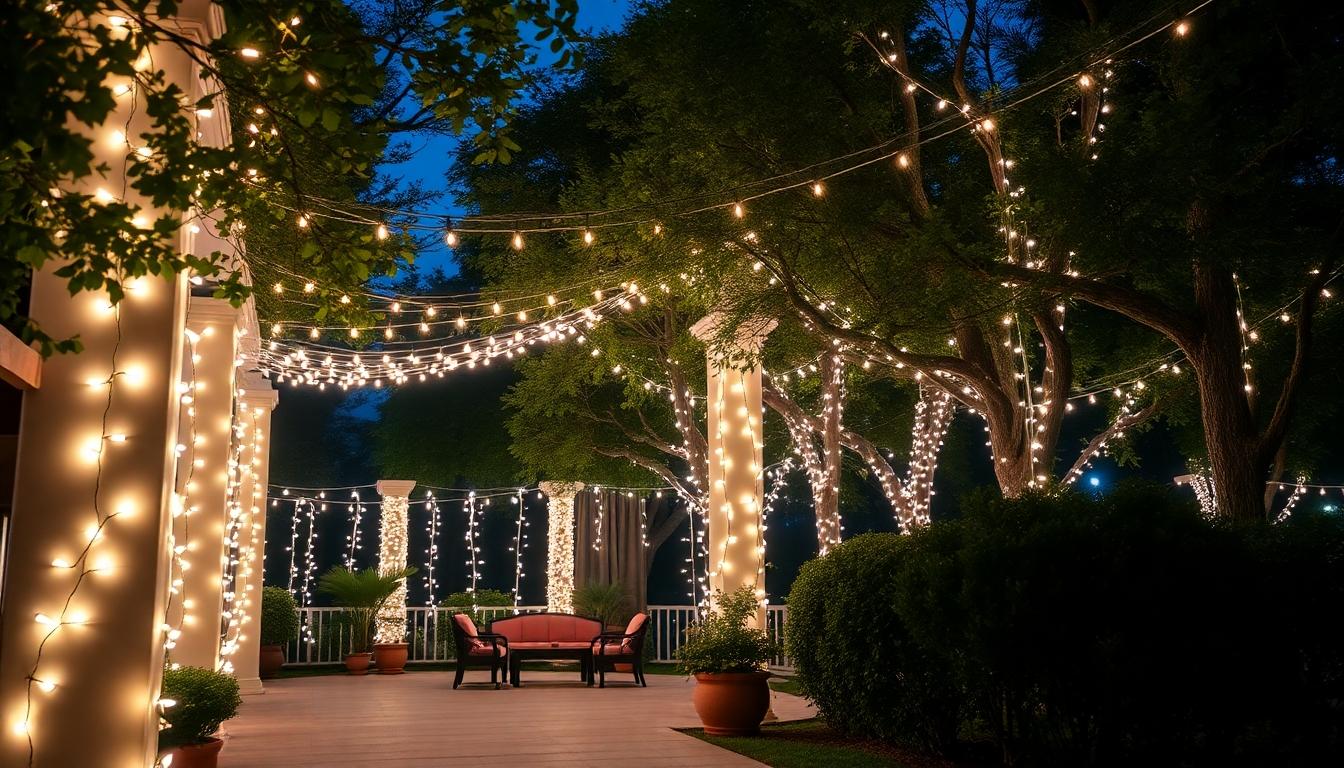 15 Magical Patio String Light Ideas to Transform Your Outdoor Space Tonight 4 15 Magical Patio String Light Ideas to Transform Your Outdoor Space Tonight 3