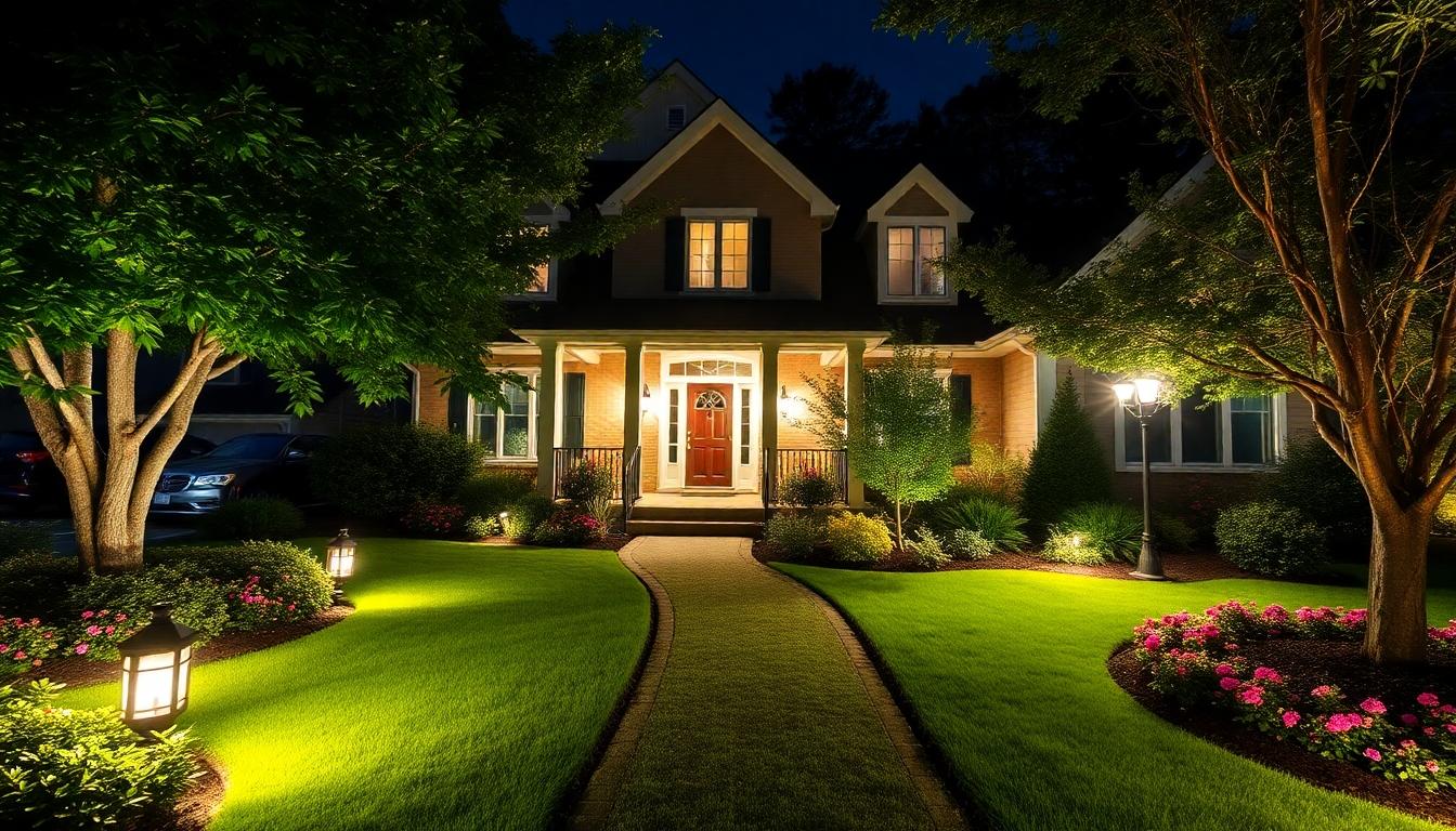 10 Stunning Front House Outdoor Lighting Ideas to Transform Your Home's Curb Appeal 12 10 Stunning Front House Outdoor Lighting Ideas to Transform Your Home's Curb Appeal 11