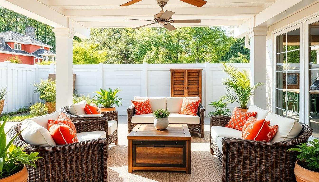 15 Stunning Open Patio Ideas to Transform Your Outdoor Space | 2025 Design Guide 8 15 Stunning Open Patio Ideas to Transform Your Outdoor Space | 2025 Design Guide 7
