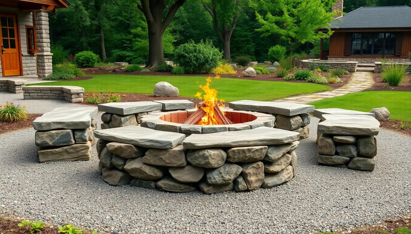 10 Stunning Fire Pit Ideas to Transform Your Backyard into a Cozy Retreat 2 10 Stunning Fire Pit Ideas to Transform Your Backyard into a Cozy Retreat 1