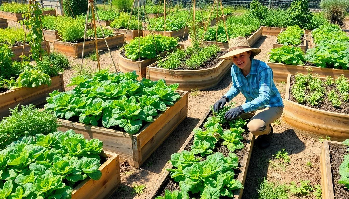 27 Space-Saving Vegetable Garden Ideas That Maximize Your Harvest 2 27 Space-Saving Vegetable Garden Ideas That Maximize Your Harvest 1