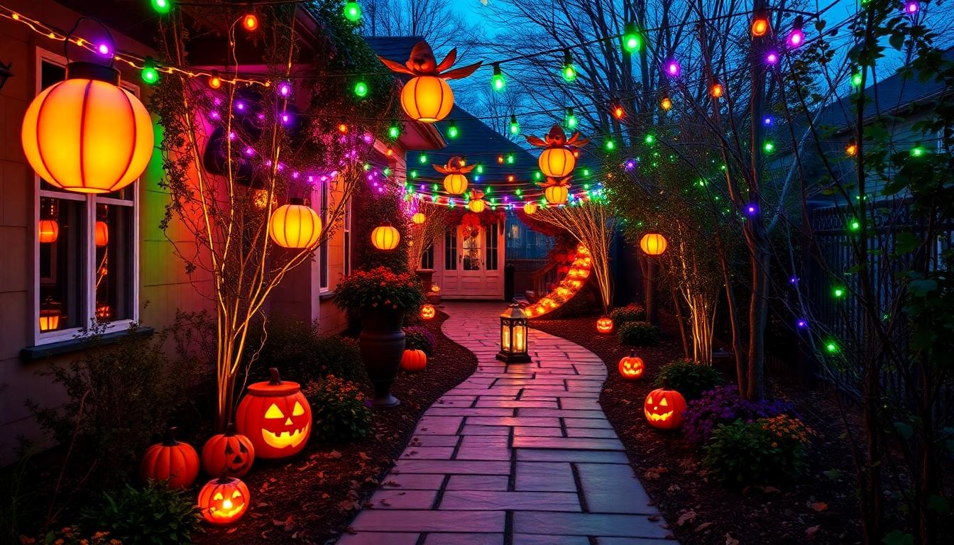 25 Cozy Autumn Outdoor Lighting Ideas to Transform Your Backyard This Fall 12 25 Cozy Autumn Outdoor Lighting Ideas to Transform Your Backyard This Fall 11