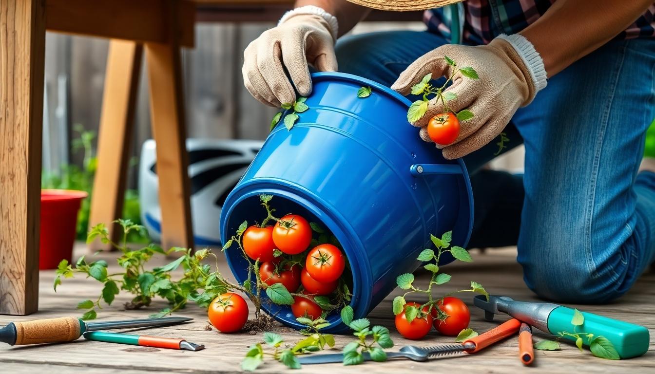 Upside Down Tomato Planting: 7 Surprising Benefits for Small-Space Gardeners 4 Upside Down Tomato Planting: 7 Surprising Benefits for Small-Space Gardeners 3