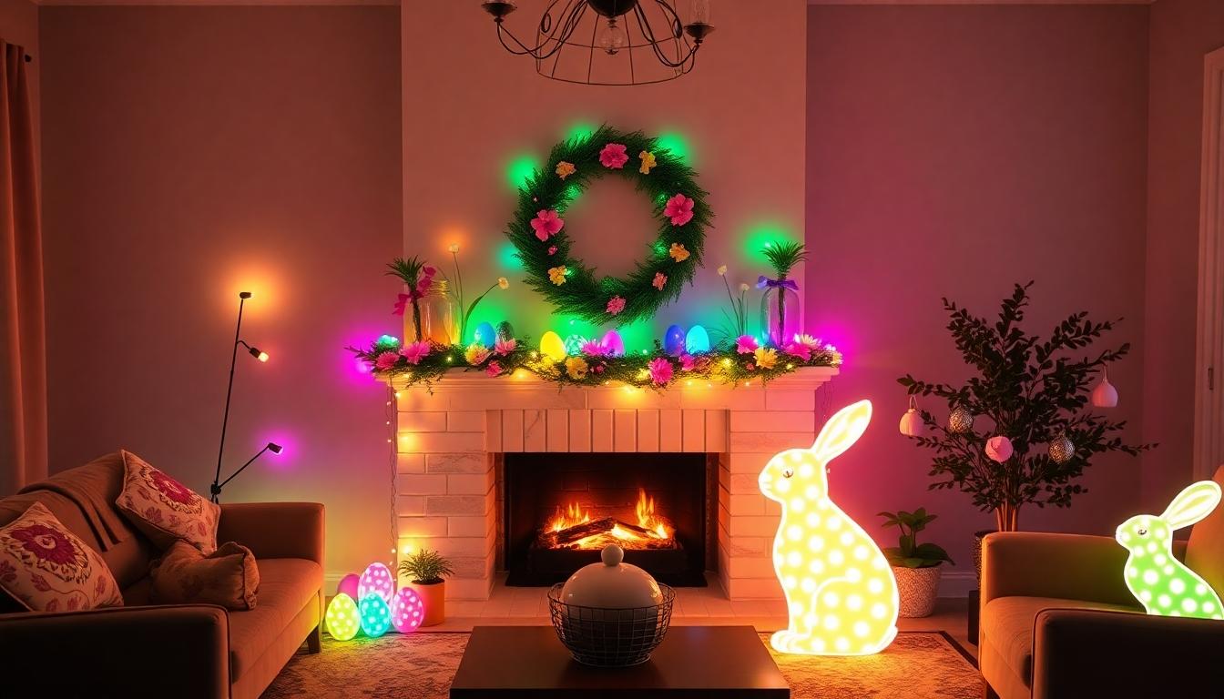 15 Magical Easter Lighting Ideas to Transform Your Home This Spring 4 15 Magical Easter Lighting Ideas to Transform Your Home This Spring 3
