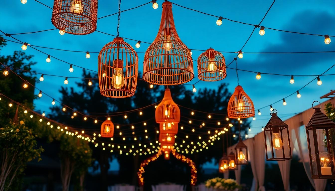 25 Enchanting Outdoor Wedding Lighting Ideas to Transform Your Magical Evening 14 25 Enchanting Outdoor Wedding Lighting Ideas to Transform Your Magical Evening 13