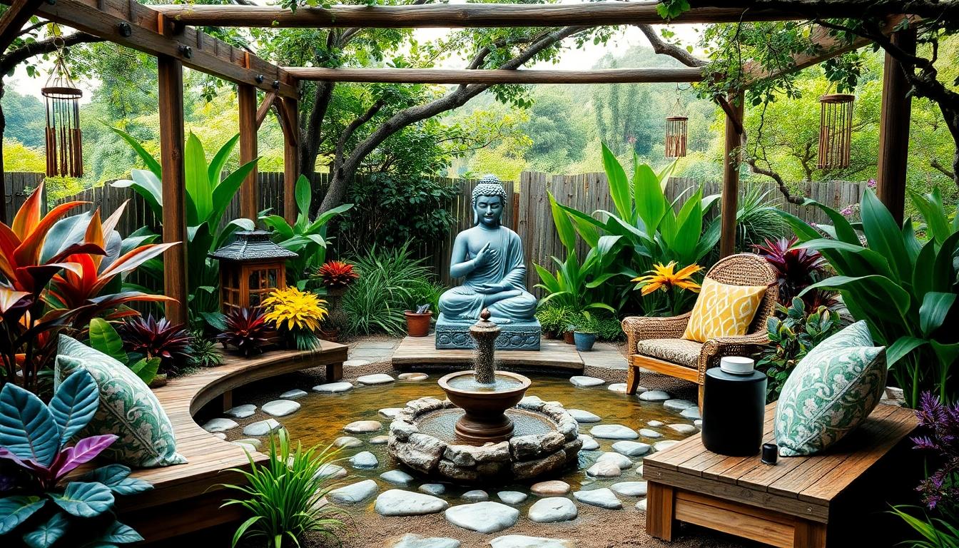 15 Groovy Hippie Garden Ideas to Transform Your Outdoor Space into a Bohemian Paradise 2 15 Groovy Hippie Garden Ideas to Transform Your Outdoor Space into a Bohemian Paradise 1