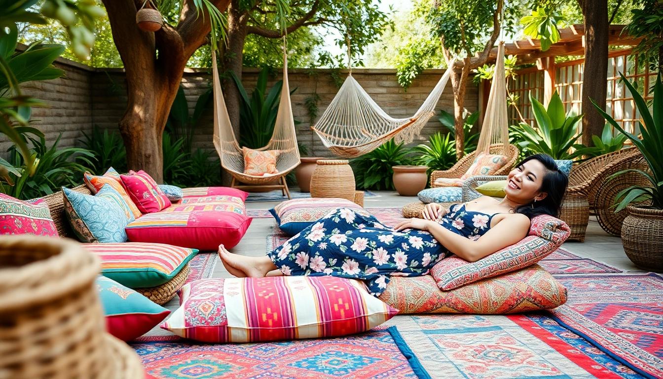 15 Groovy Hippie Garden Ideas to Transform Your Outdoor Space into a Bohemian Paradise 8 15 Groovy Hippie Garden Ideas to Transform Your Outdoor Space into a Bohemian Paradise 7