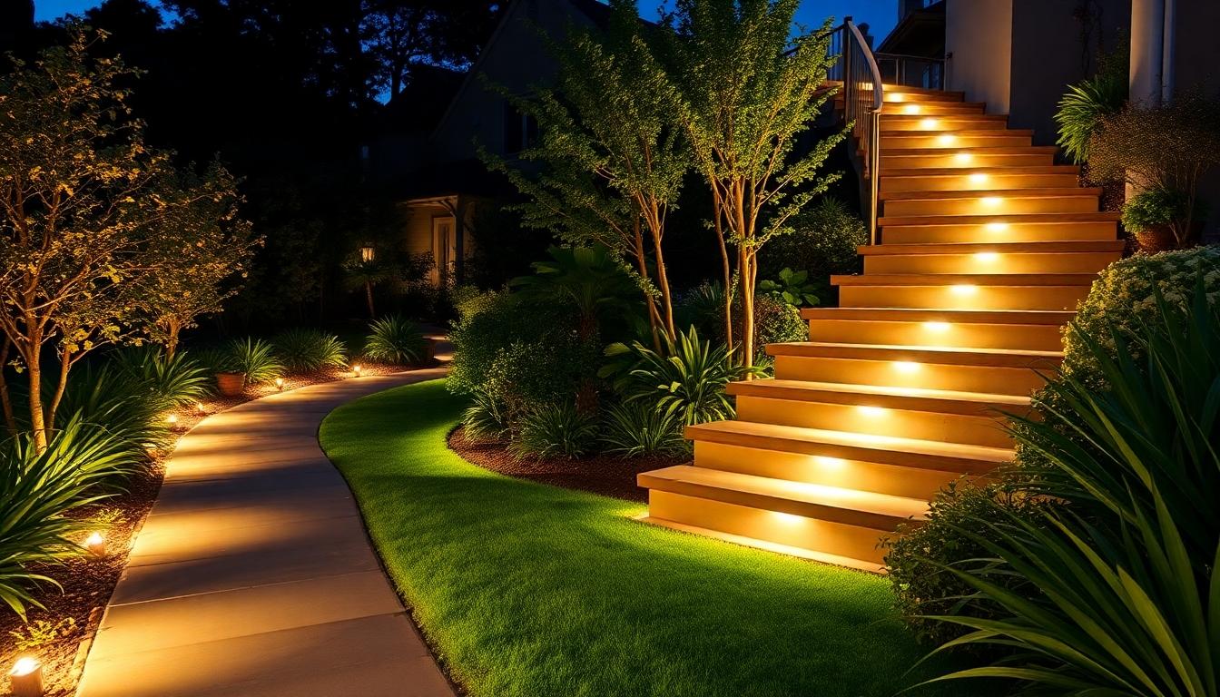 10 Magical Pathway Lighting Ideas to Transform Your Outdoor Space at Night 10 10 Magical Pathway Lighting Ideas to Transform Your Outdoor Space at Night 9