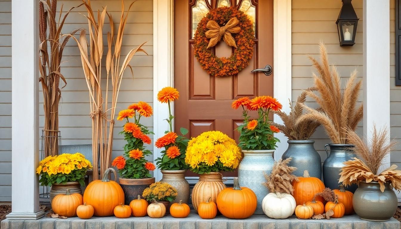 15 Cozy Fall Front Porch Ideas to Welcome Autumn in Style | DIY Seasonal Decor 3