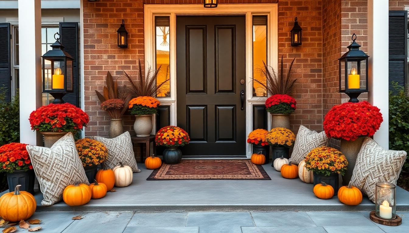 15 Cozy Fall Front Porch Ideas to Welcome Autumn in Style | DIY Seasonal Decor 17