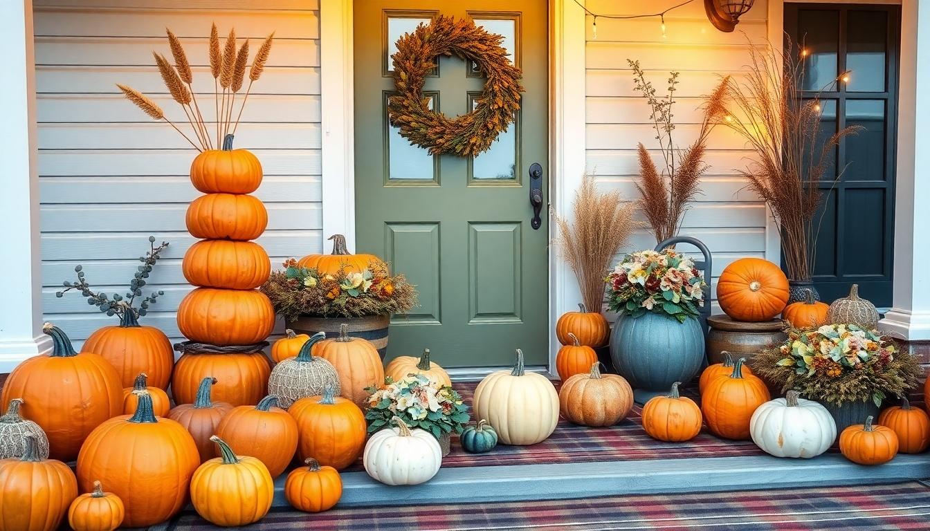 15 Cozy Fall Front Porch Ideas to Welcome Autumn in Style | DIY Seasonal Decor 1