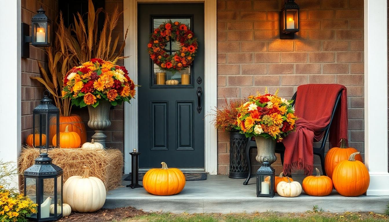 15 Cozy Fall Front Porch Ideas to Welcome Autumn in Style | DIY Seasonal Decor 11
