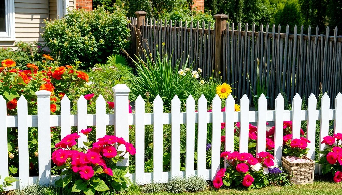 17 Stunning Garden Fence Ideas to Transform Your Outdoor Space | DIY & Designer Options 12 17 Stunning Garden Fence Ideas to Transform Your Outdoor Space | DIY & Designer Options 11
