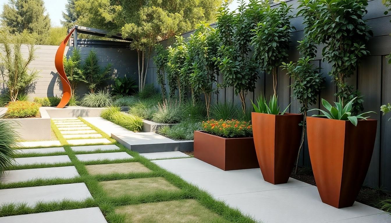 15 Fresh Modern Garden Design Ideas to Transform Your Outdoor Space 12 15 Fresh Modern Garden Design Ideas to Transform Your Outdoor Space 11