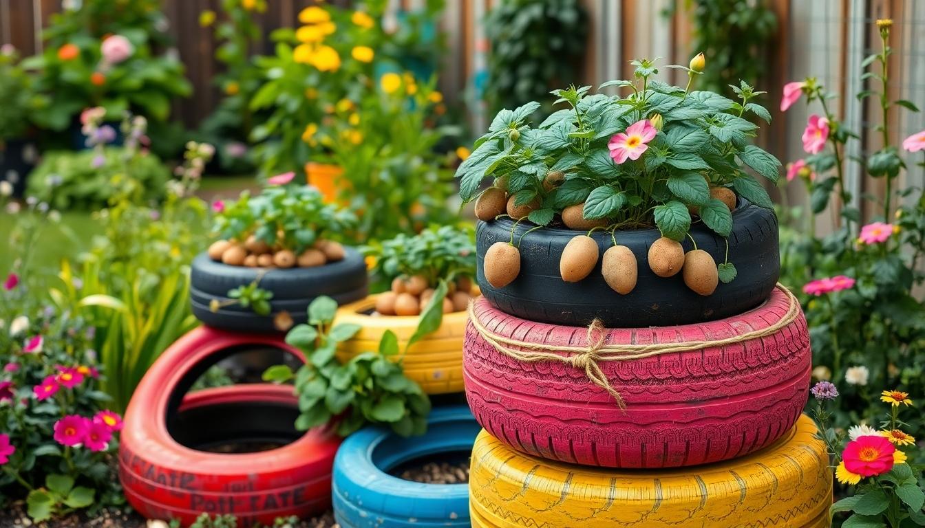How to Grow Potatoes in Tires: Maximize Your Harvest in Limited Space 14 How to Grow Potatoes in Tires: Maximize Your Harvest in Limited Space 13