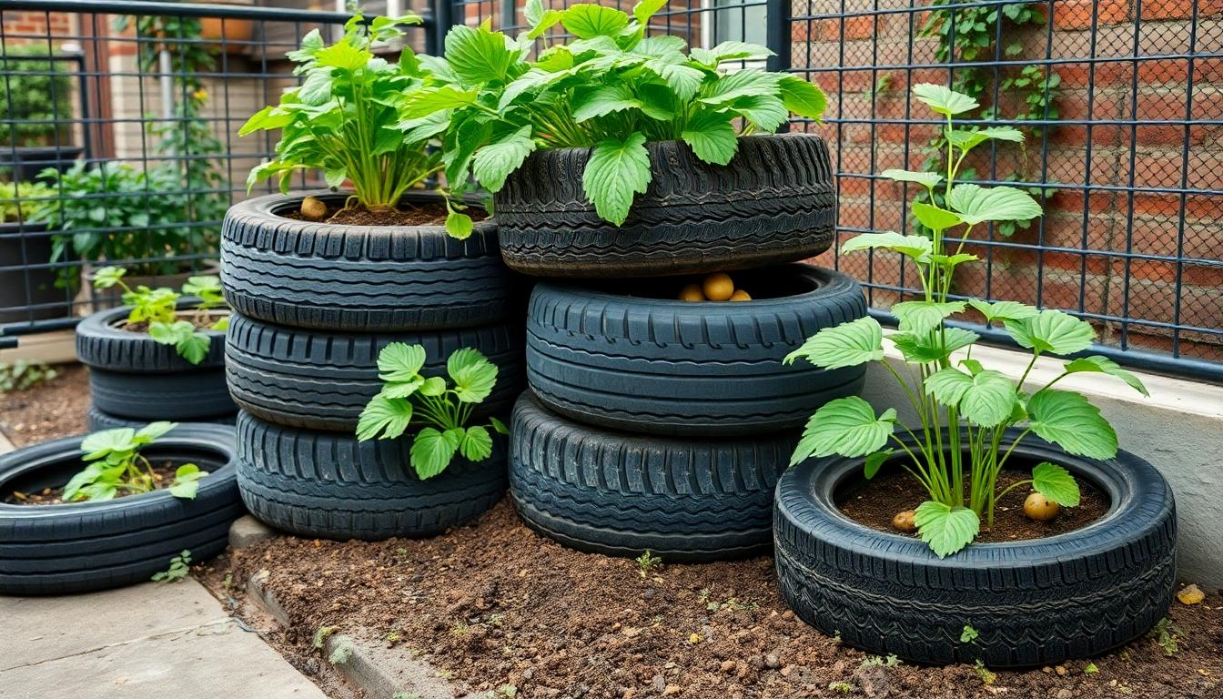 How to Grow Potatoes in Tires: Maximize Your Harvest in Limited Space 16 How to Grow Potatoes in Tires: Maximize Your Harvest in Limited Space 15