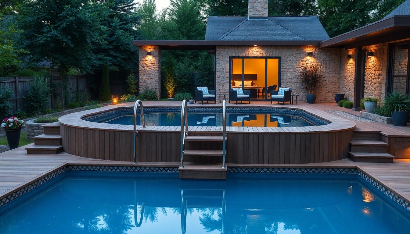 20 Stunning Above Ground Pool Ideas to Transform Your Backyard This Summer 12 20 Stunning Above Ground Pool Ideas to Transform Your Backyard This Summer 11