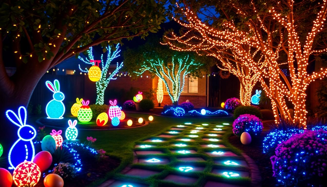 10 Magical Easter Lighting Ideas to Transform Your Spring Celebration 6 10 Magical Easter Lighting Ideas to Transform Your Spring Celebration 5