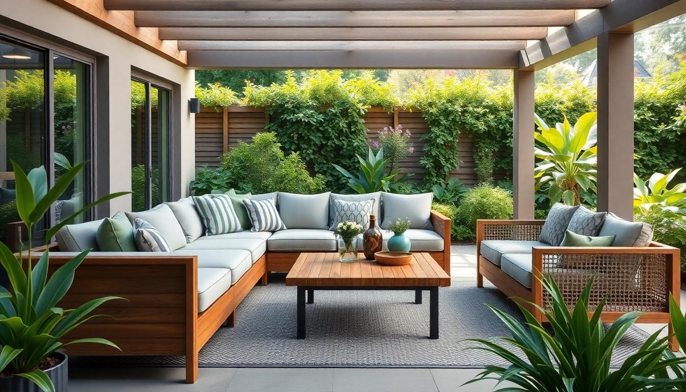 10 Stunning Outdoor Living Room Ideas to Transform Your Backyard Retreat 4 10 Stunning Outdoor Living Room Ideas to Transform Your Backyard Retreat 3