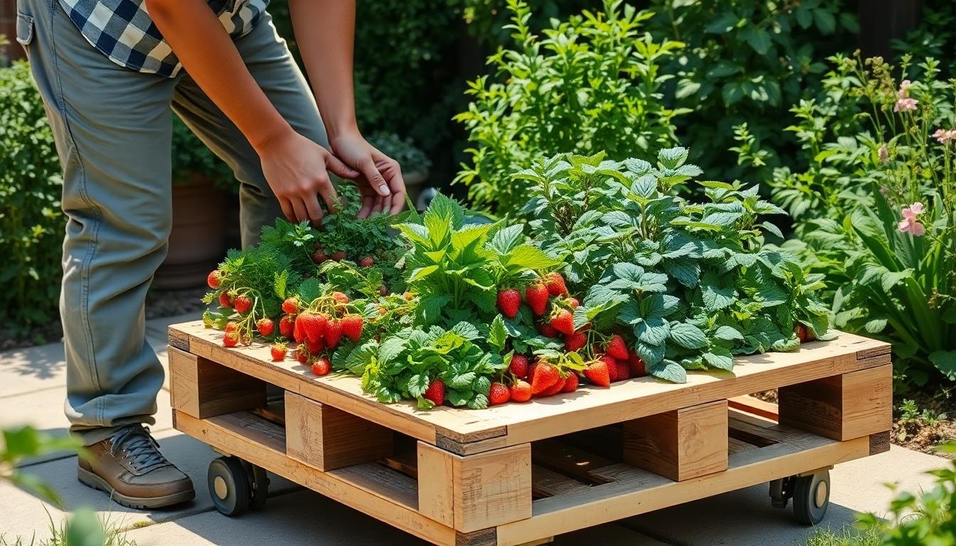 15 Genius Pallet Garden Ideas to Transform Your Small Space Today 18 15 Genius Pallet Garden Ideas to Transform Your Small Space Today 17
