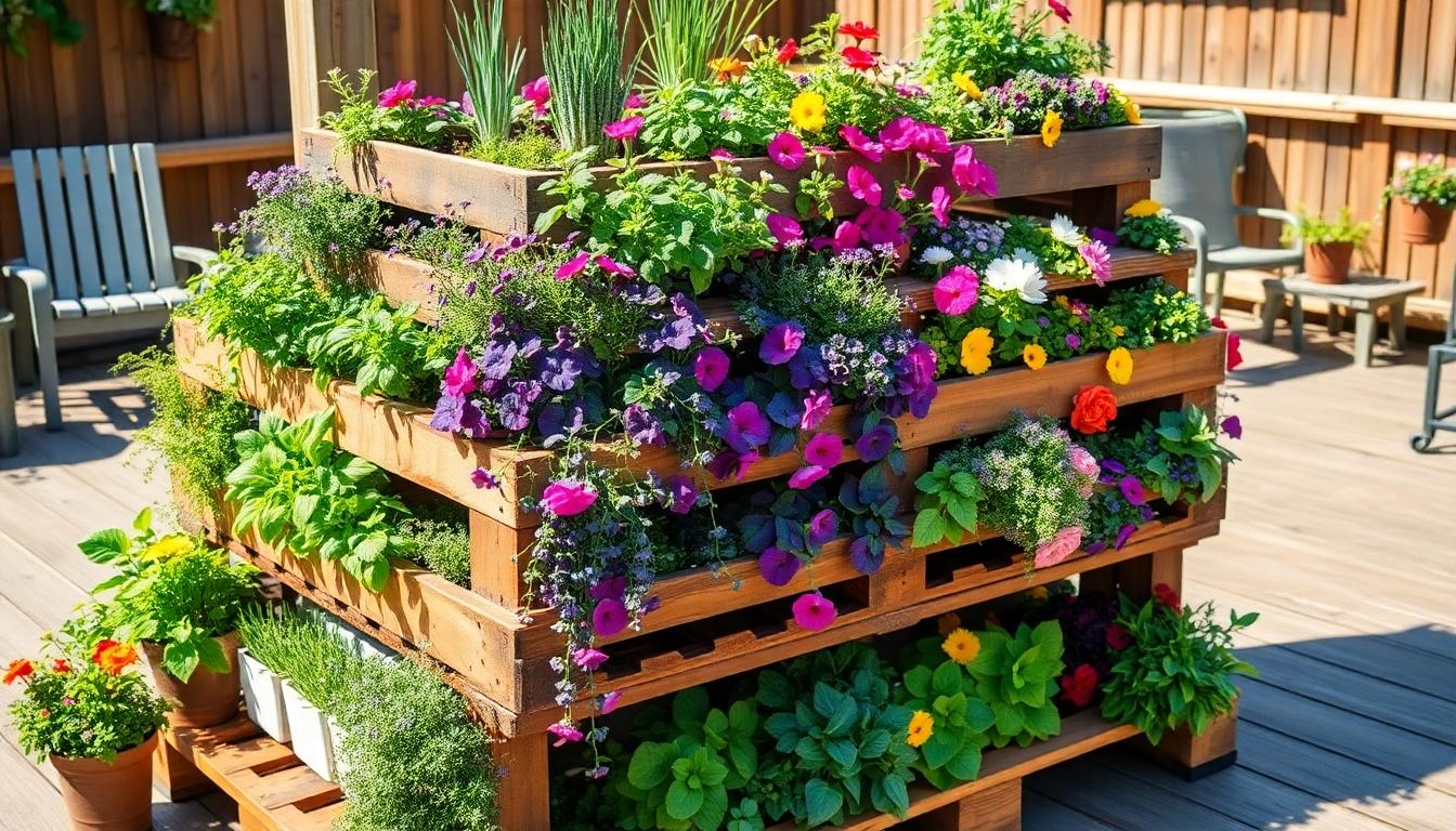 15 Genius Pallet Garden Ideas to Transform Your Small Space Today 8 15 Genius Pallet Garden Ideas to Transform Your Small Space Today 7