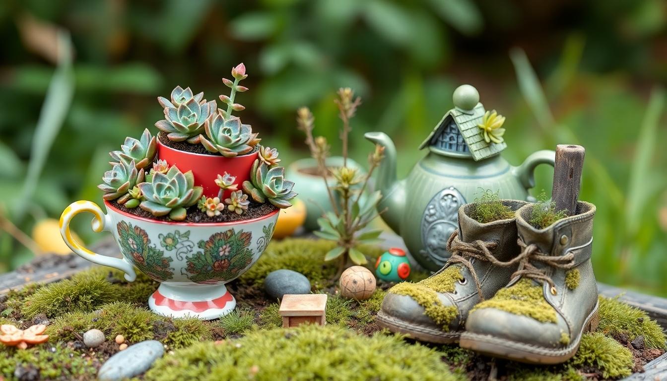 25 Enchanting Fairy Garden Ideas to Transform Your Outdoor Space | DIY Magic 12 25 Enchanting Fairy Garden Ideas to Transform Your Outdoor Space | DIY Magic 11