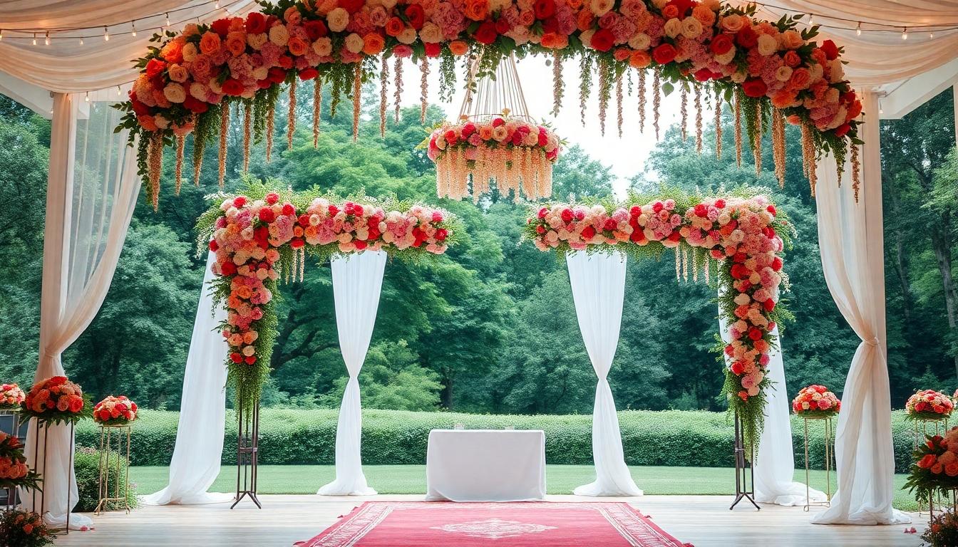25 Stunning Outdoor Wedding Stage Ideas to Transform Your Big Day 14 25 Stunning Outdoor Wedding Stage Ideas to Transform Your Big Day 13