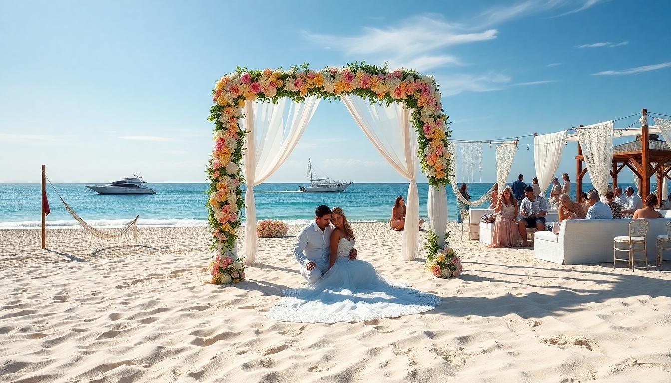 17 Magical Water Wedding Ideas for the Ultimate Waterfront Celebration 16 17 Magical Water Wedding Ideas for the Ultimate Waterfront Celebration 15