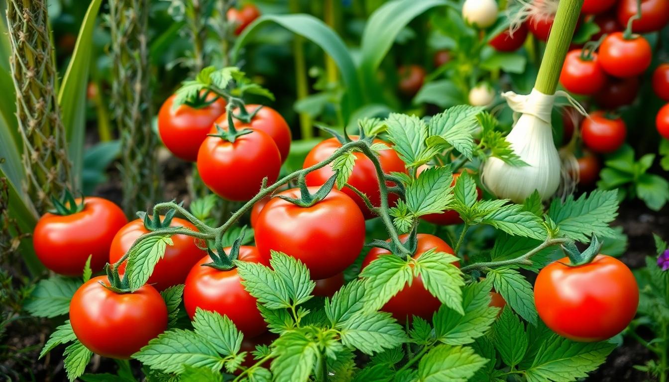 10 Best Tomato Companion Plants to Boost Your Harvest and Deter Pests Naturally 16 10 Best Tomato Companion Plants to Boost Your Harvest and Deter Pests Naturally 15