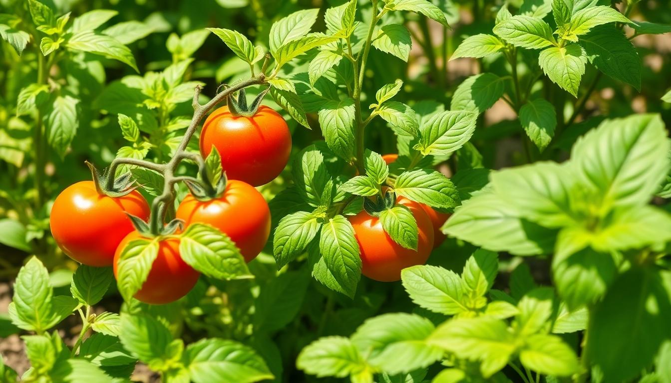 10 Best Tomato Companion Plants to Boost Your Harvest and Deter Pests Naturally 4 10 Best Tomato Companion Plants to Boost Your Harvest and Deter Pests Naturally 3