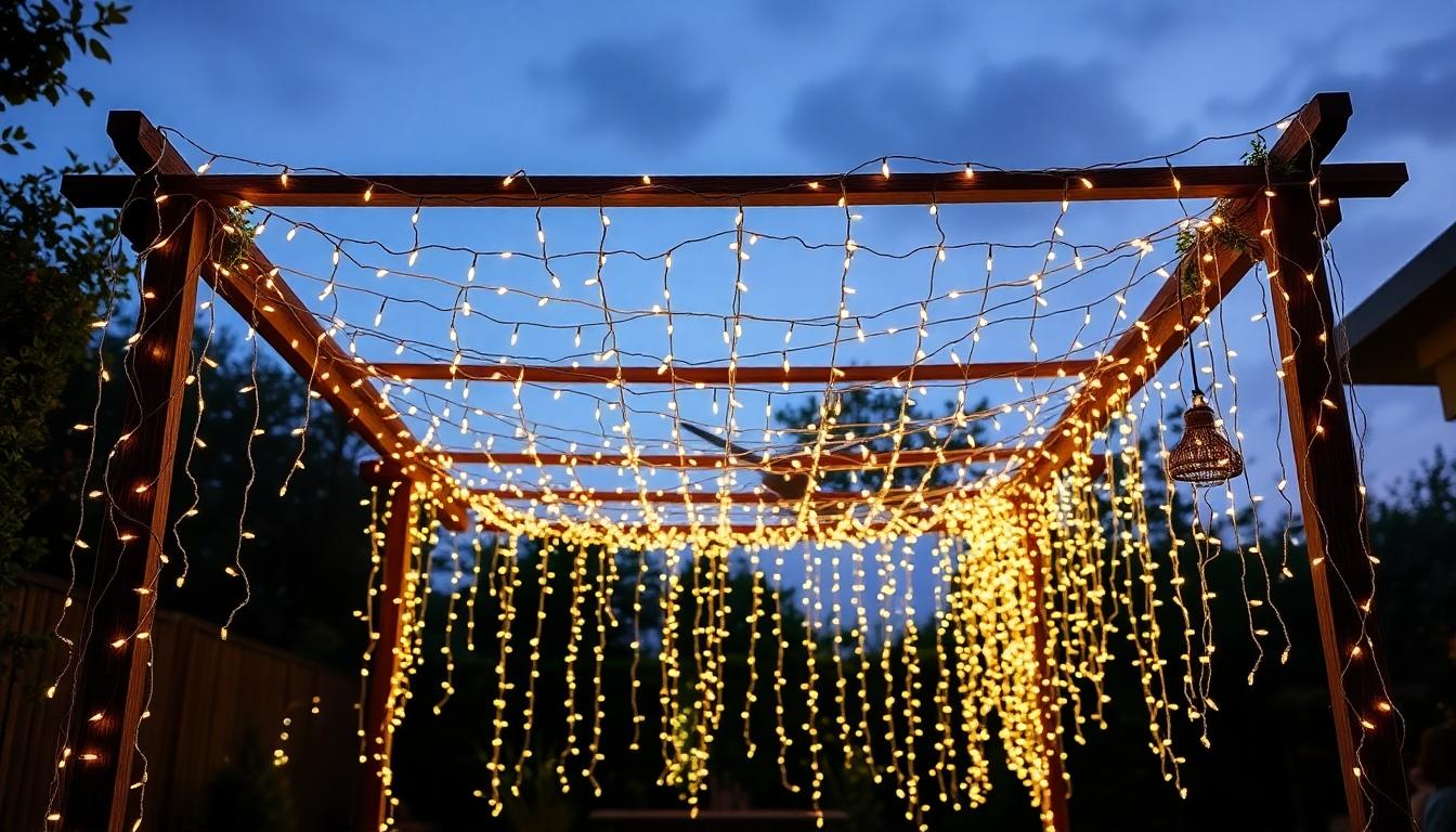 10 Enchanting Pergola Lighting Ideas to Transform Your Outdoor Space Tonight 14 10 Enchanting Pergola Lighting Ideas to Transform Your Outdoor Space Tonight 13