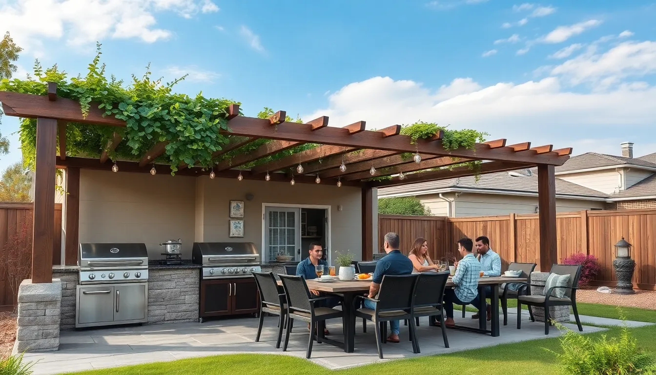 25 Outdoor BBQ Area Ideas That Will Transform Your Backyard Into Paradise 4 25 Outdoor BBQ Area Ideas That Will Transform Your Backyard Into Paradise 3