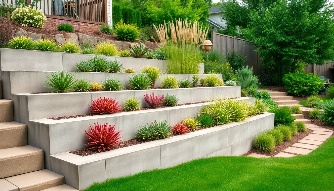20 Stunning Outdoor Cement Wall Ideas That Will Transform Your Backyard 4 20 Stunning Outdoor Cement Wall Ideas That Will Transform Your Backyard 3