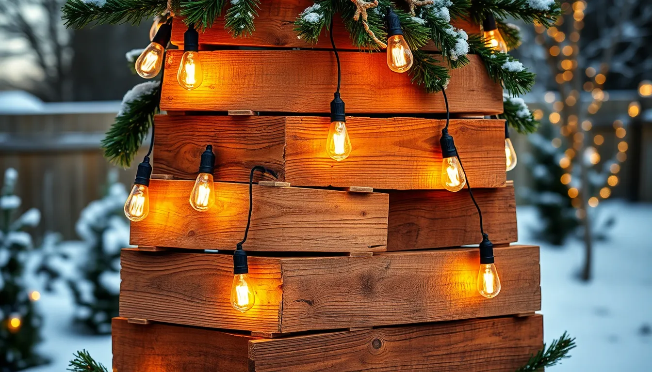 25 DIY Outdoor Christmas Decor Ideas That'll Transform Your Yard on a Budget 4 25 DIY Outdoor Christmas Decor Ideas That'll Transform Your Yard on a Budget 3