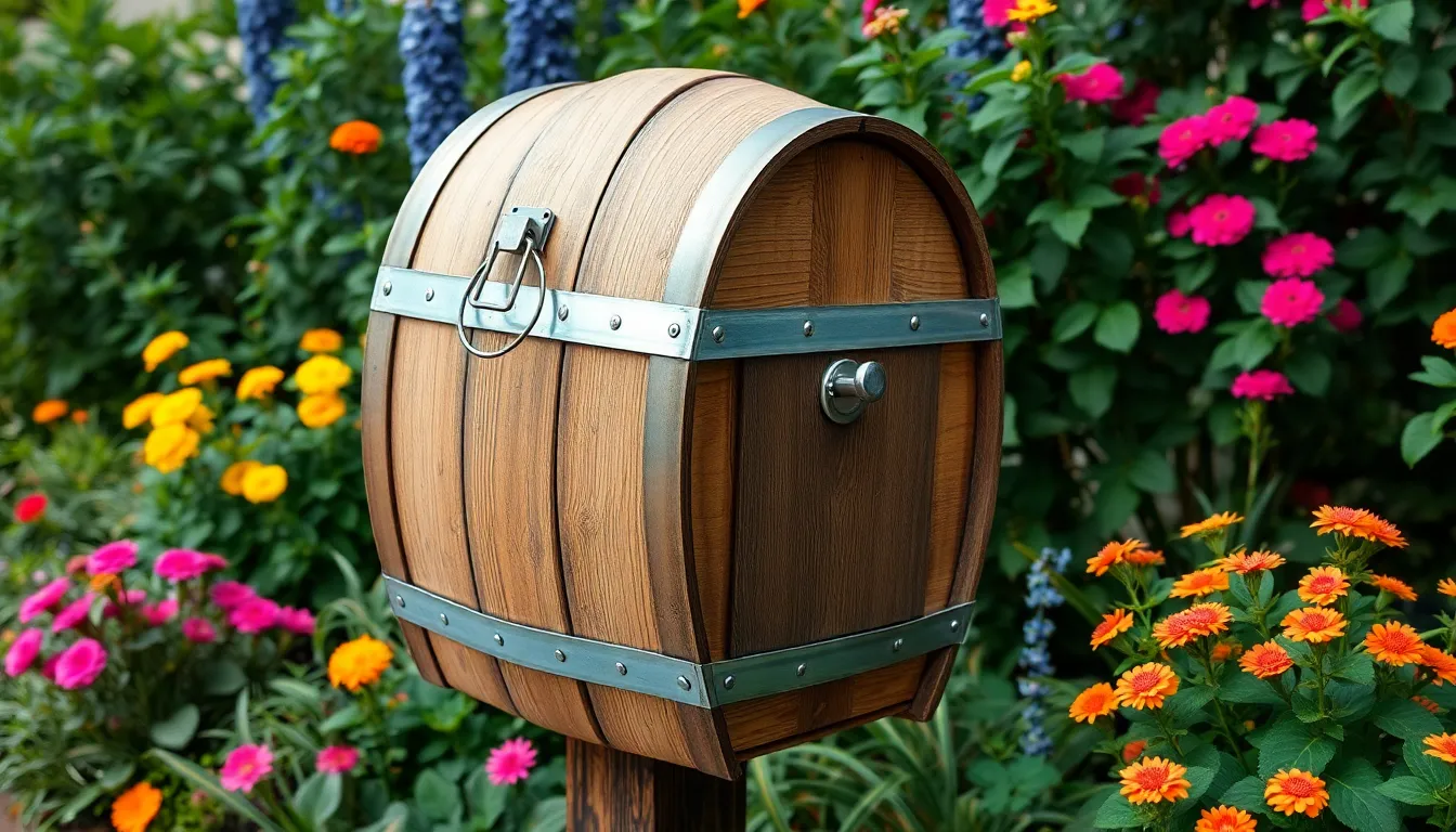 25 Creative DIY Mailbox Ideas for Outdoor Spaces That Boost Curb Appeal 4 25 Creative DIY Mailbox Ideas for Outdoor Spaces That Boost Curb Appeal 3